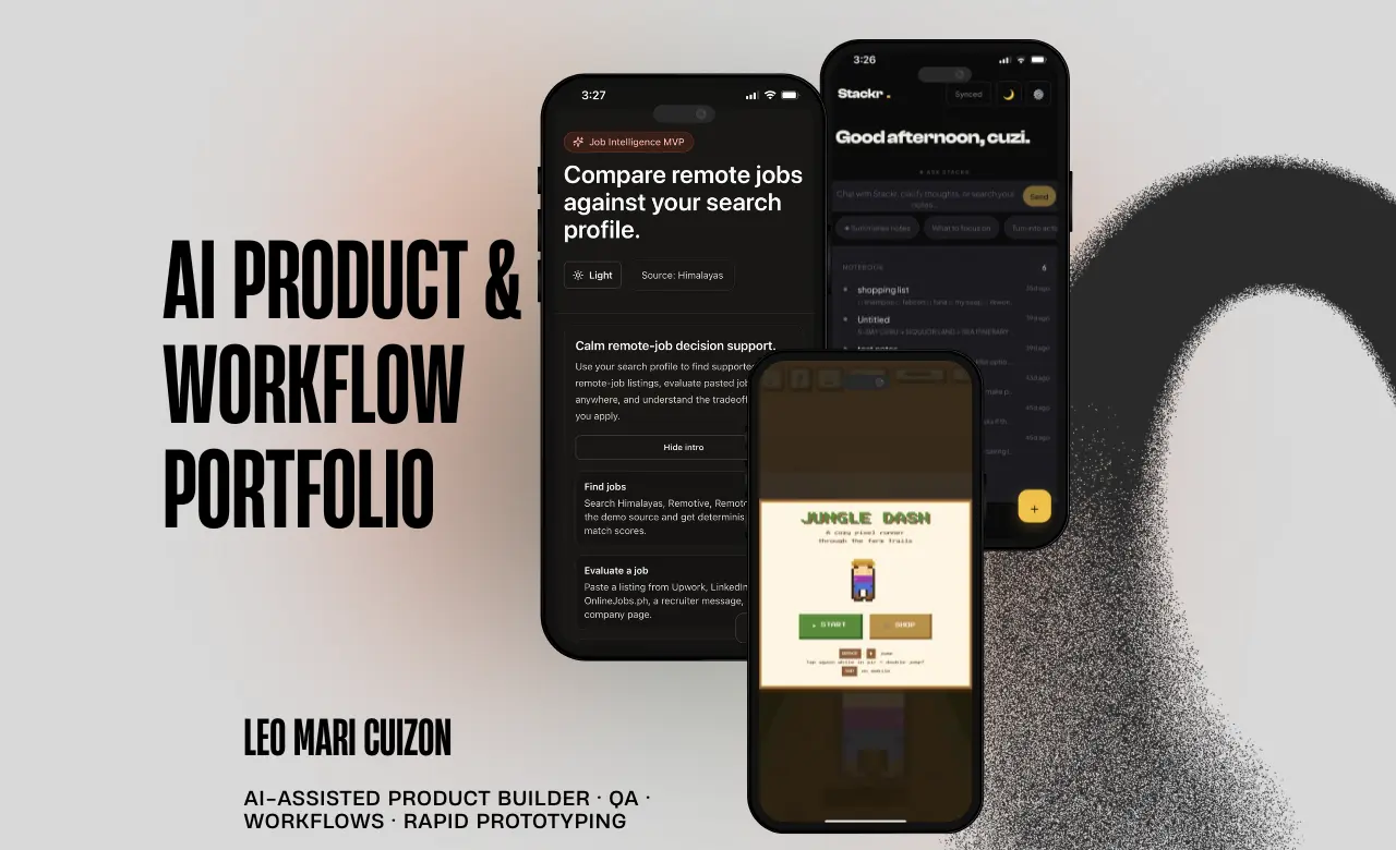 Portfolio overview screenshot